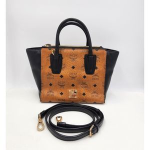 MCM SMALL TWO-TONED SACHEL BAG 529MCMXAEG